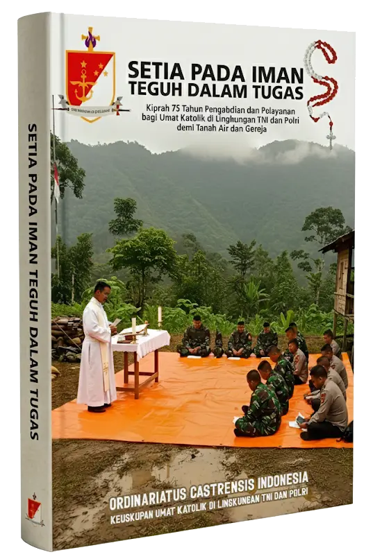 Sampul buku Setia pada Iman, Teguh dalam Tugas – 75 Tahun OCI